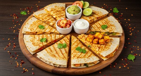 Chicken or Veggie Quesadilla