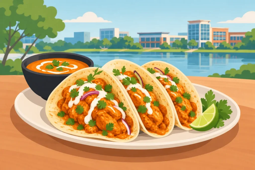 Butter Chicken Tacos Near Me in Morrisville