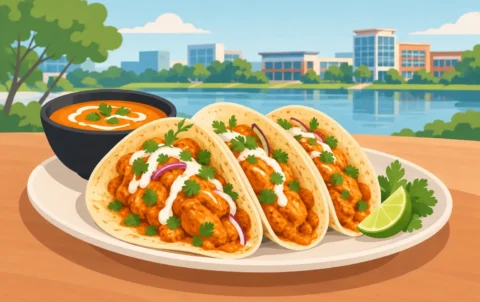 Butter Chicken Tacos Near Me in Morrisville